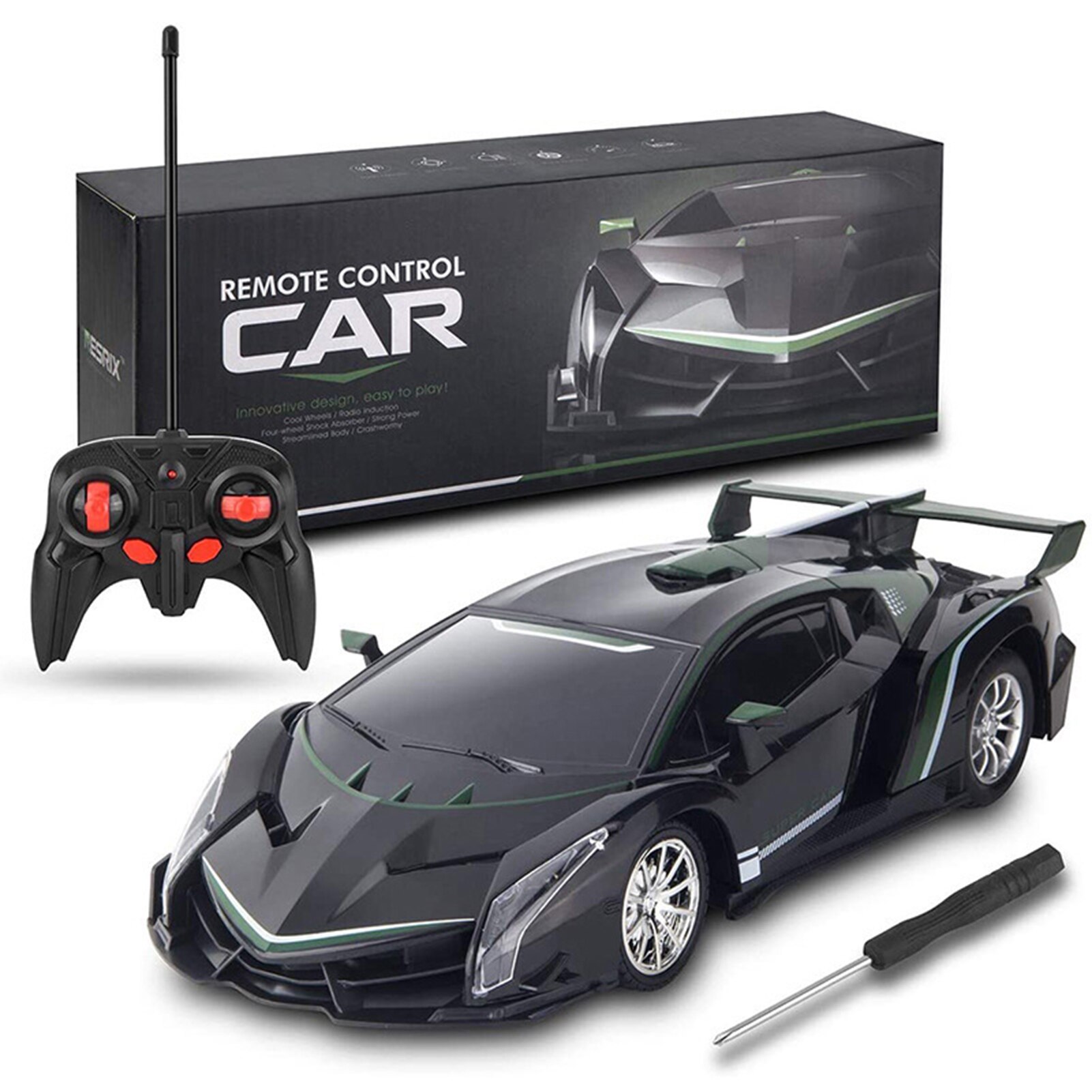 4 Way RC Sports Racing Car - Image 2