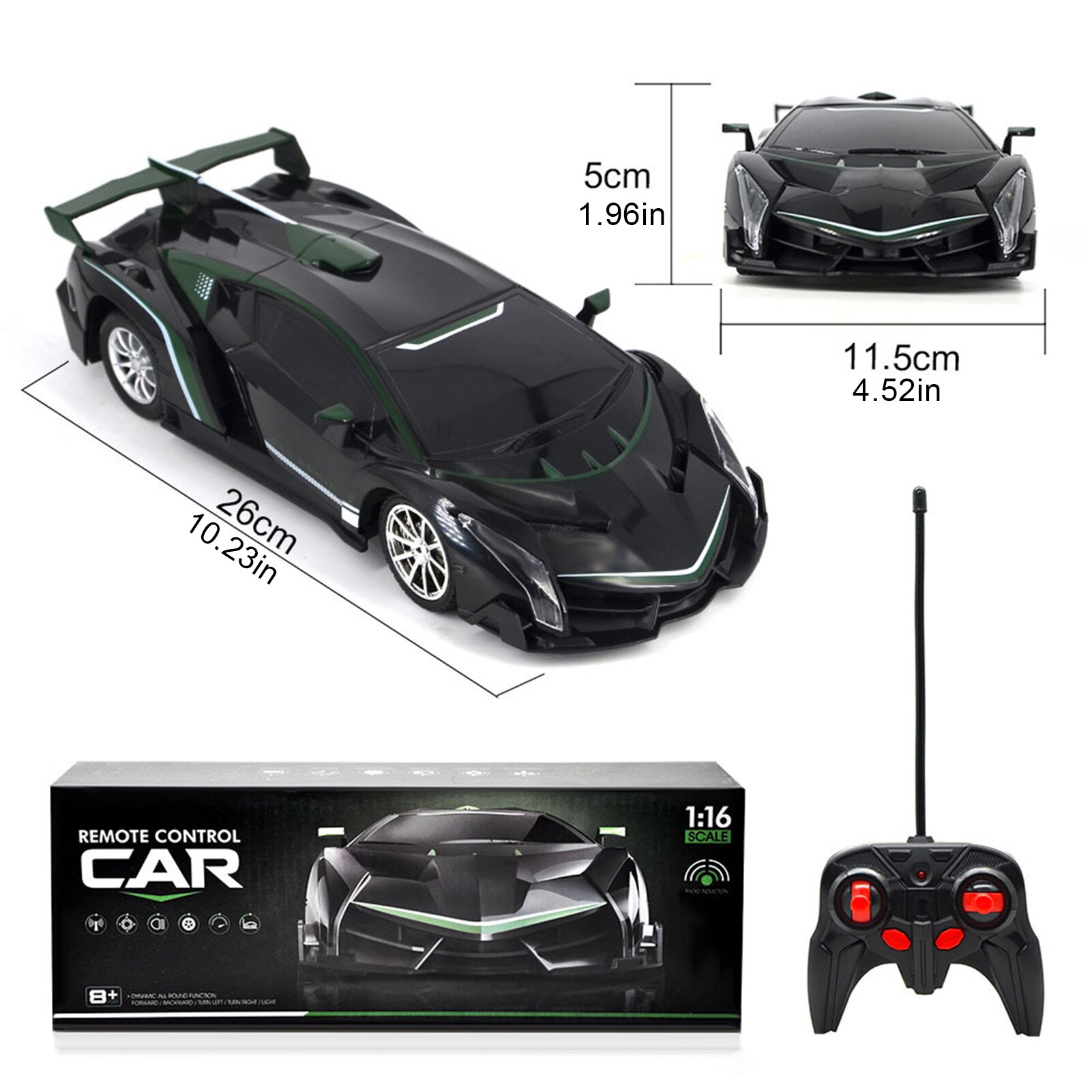 4 Way RC Sports Racing Car - Image 6