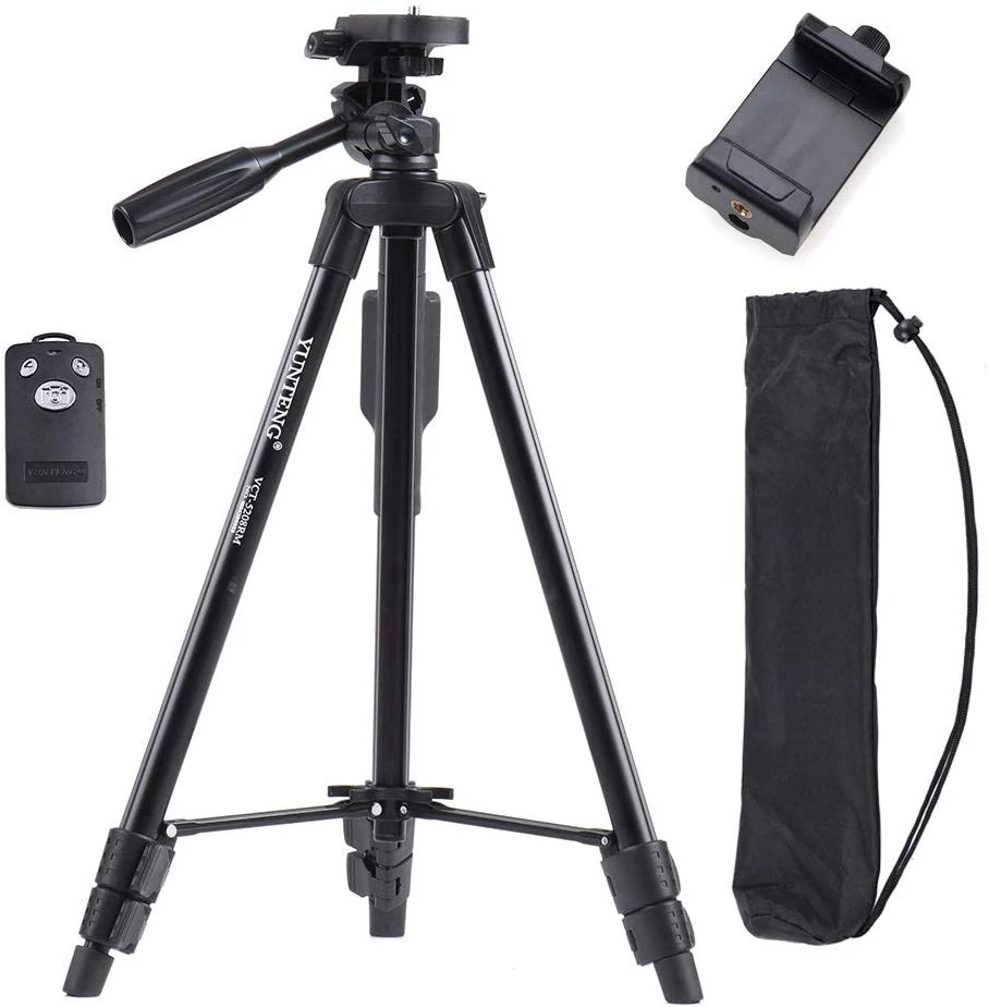 Aluminum Tripod with Bluetooth Remote