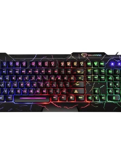 Crack Backlit Gaming Keyboard