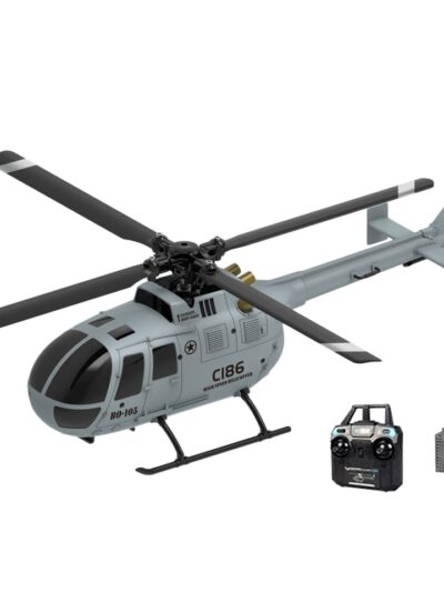 4-Channel LED RC Helicopter, Single Propeller