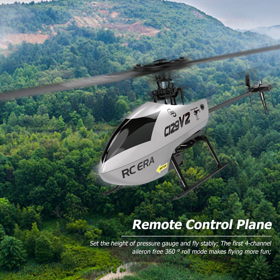 6-Axis 4-Ch Stunt RC Helicopter, Altitude Hold - Image 4