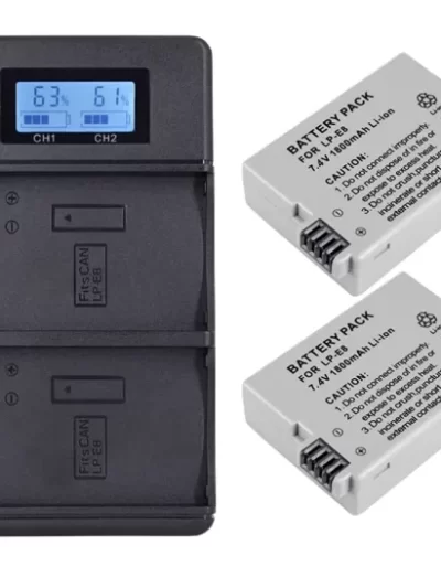 Batterie Battery + LCD Dual Charger