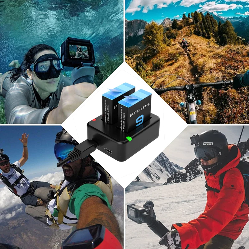 Double Dual Port Slot Battery Charger - Image 3