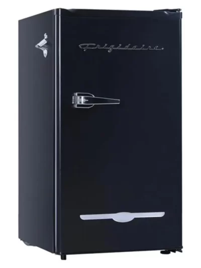 Frigidaire Retro Mini Refrigerator with Side Bottle Opener