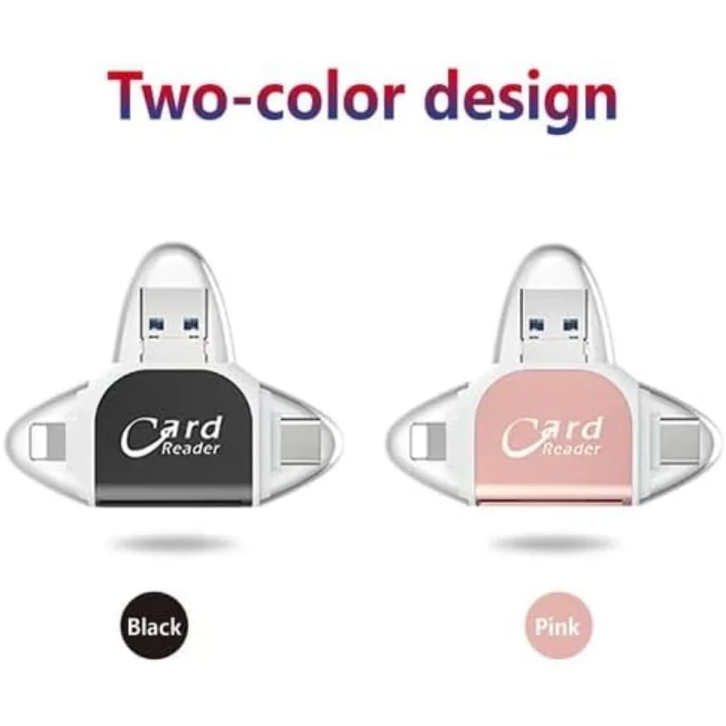 Multi-Port 4 in1 Universal SD TF Card Reader - Image 6