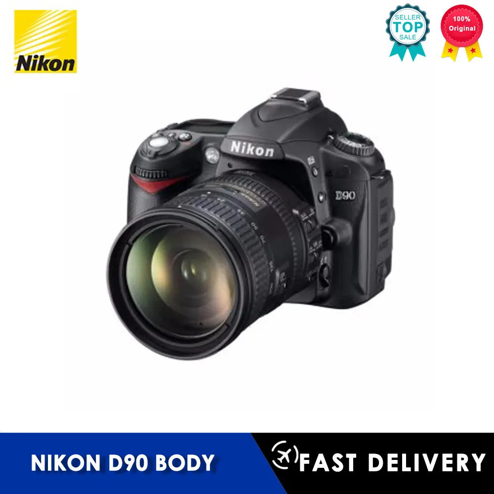 Nikon D90 12.3MP Digital SLR Camera with 18-105 mm Zoom Lens - Image 2