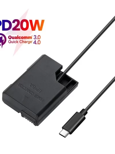 Dummy Battery Adapter For Camera Charger