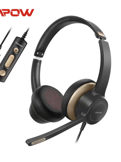 Mpow HC6 USB Wired Headset