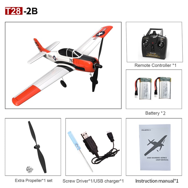 ANTSIR 4-Ch EPP Plane, 2.4G 6-Axis Aerobatic - Image 6