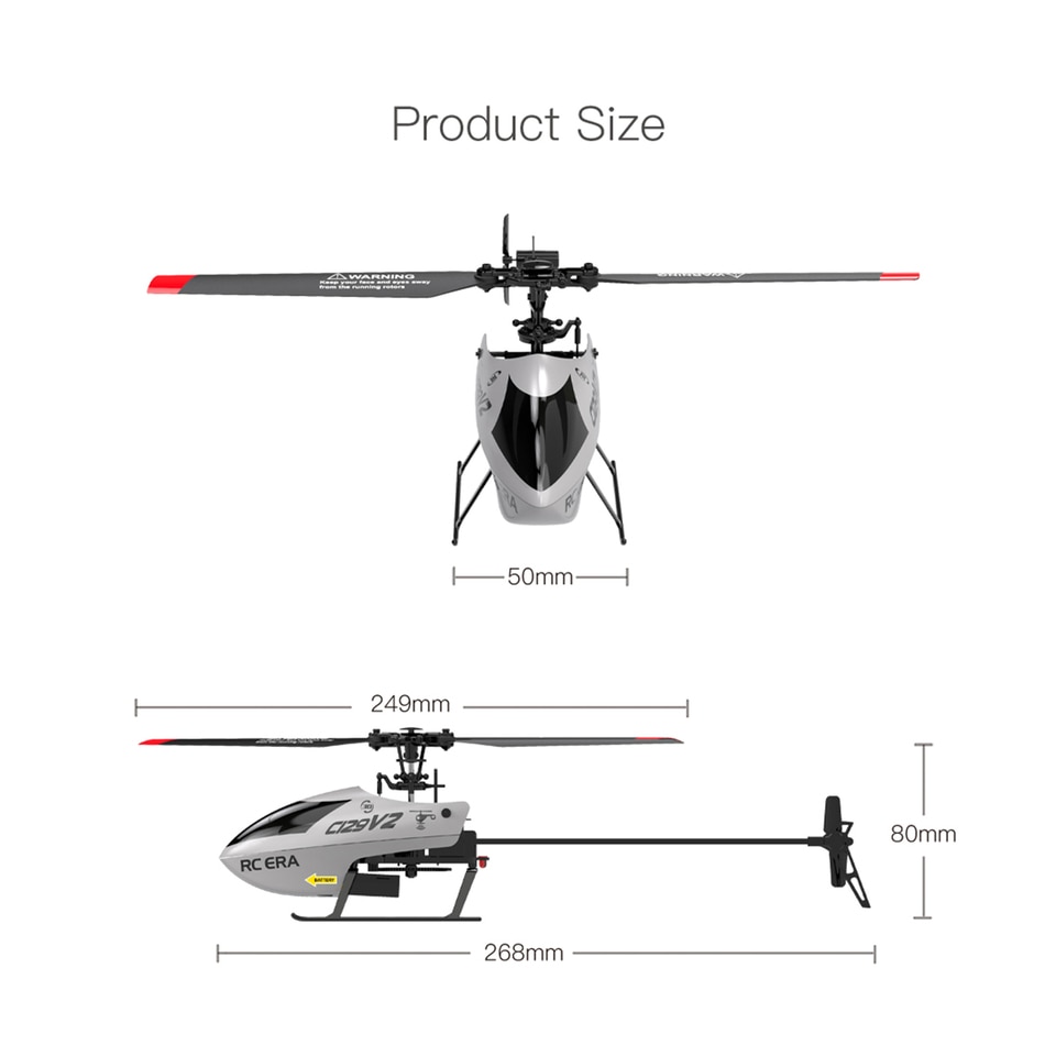 6-Axis 4-Ch RC Helicopter, Altitude Hold - Image 5