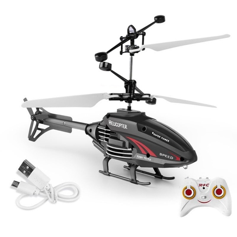 Induction Hover RC Helicopter, USB Rechargeable